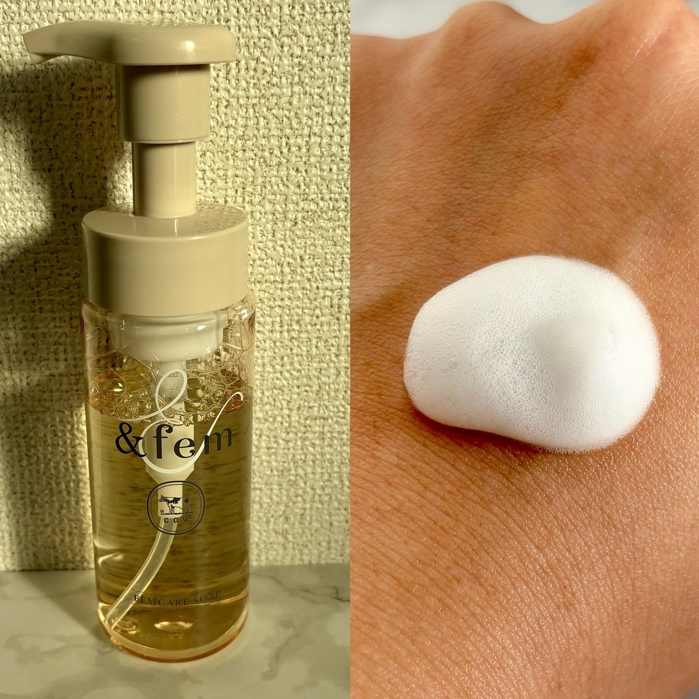 アンドフェム フェムケア泡ソープ/&fem/デリケートゾーンケアを使ったクチコミ(2枚目)