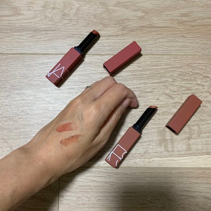 パワーマット リップスティック/NARS/口紅を使ったクチコミ(3枚目)