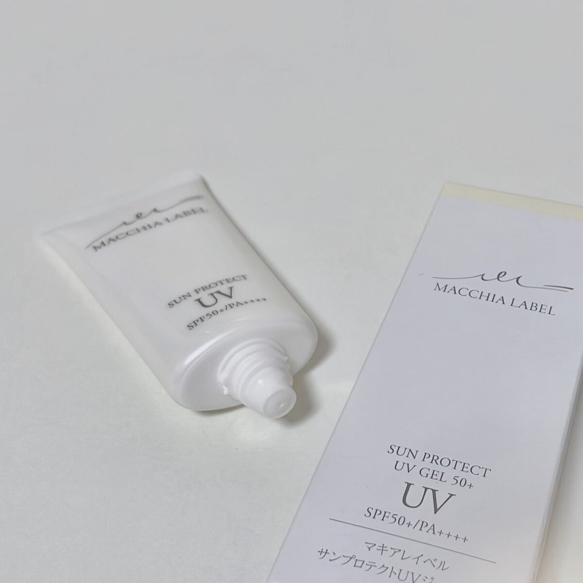 サンプロテクトUVジェル50＋/Macchia Label/日焼け止めジェルを使ったクチコミ（2枚目）