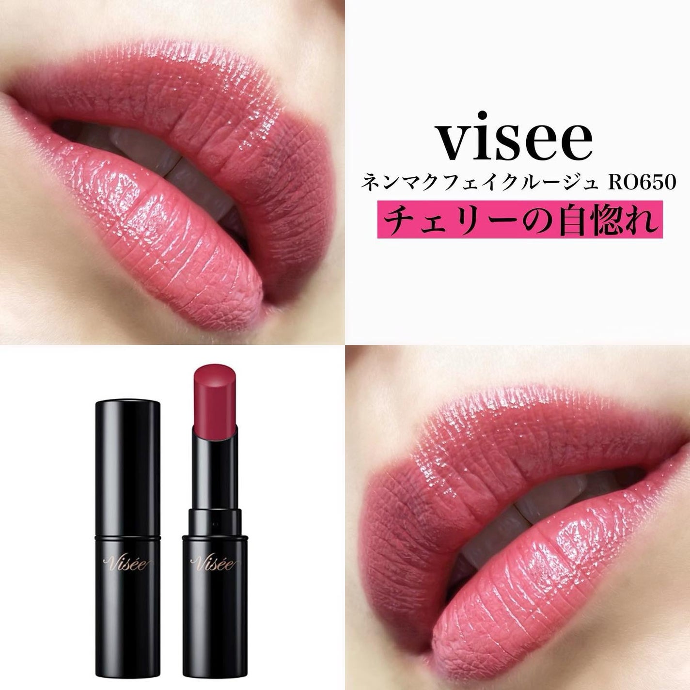 ネンマクフェイク ルージュ/Visée/口紅を使ったクチコミ(1枚目)