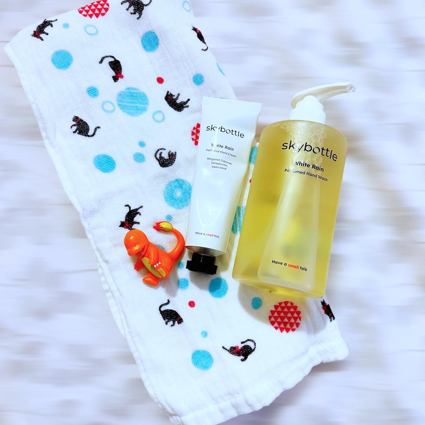 ホワイトレイン パフュームハンドクリーム/skybottle/ハンドクリームを使ったクチコミ（1枚目）