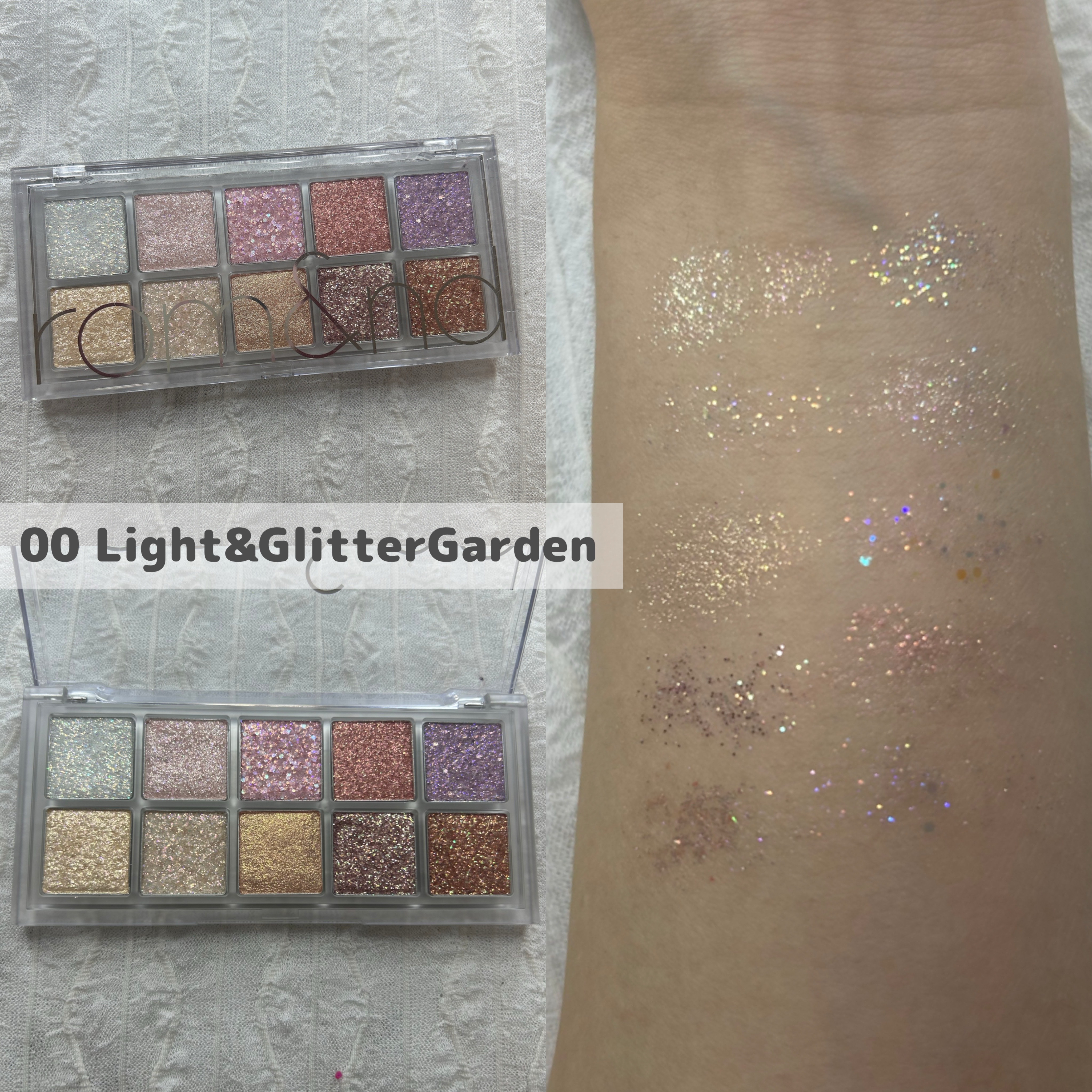 ベターザンパレット/rom&nd/アイシャドウパレットを使ったクチコミ（2枚目）