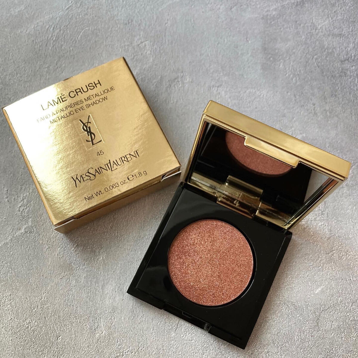 ラメクラッシュ/YVES SAINT LAURENT BEAUTE/単色アイシャドウを使ったクチコミ（1枚目）