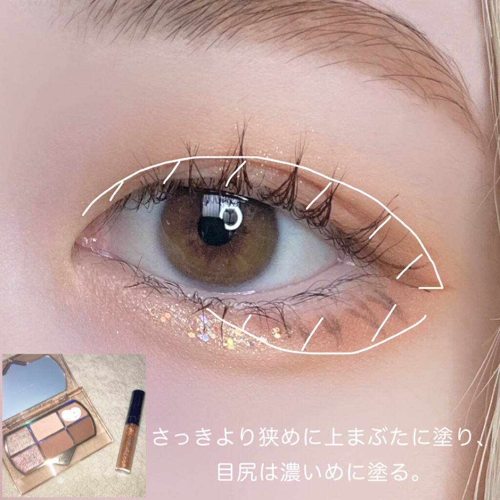 レトロマグネティック アイシャドウパレット 04 チーズボックス(Cheese Box)/FlowerKnows/アイシャドウパレットを使ったクチコミ（3枚目）