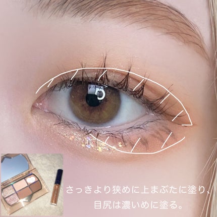 レトロマグネティック アイシャドウパレット 04 チーズボックス(Cheese Box)/FlowerKnows/アイシャドウパレットを使ったクチコミ(3枚目)