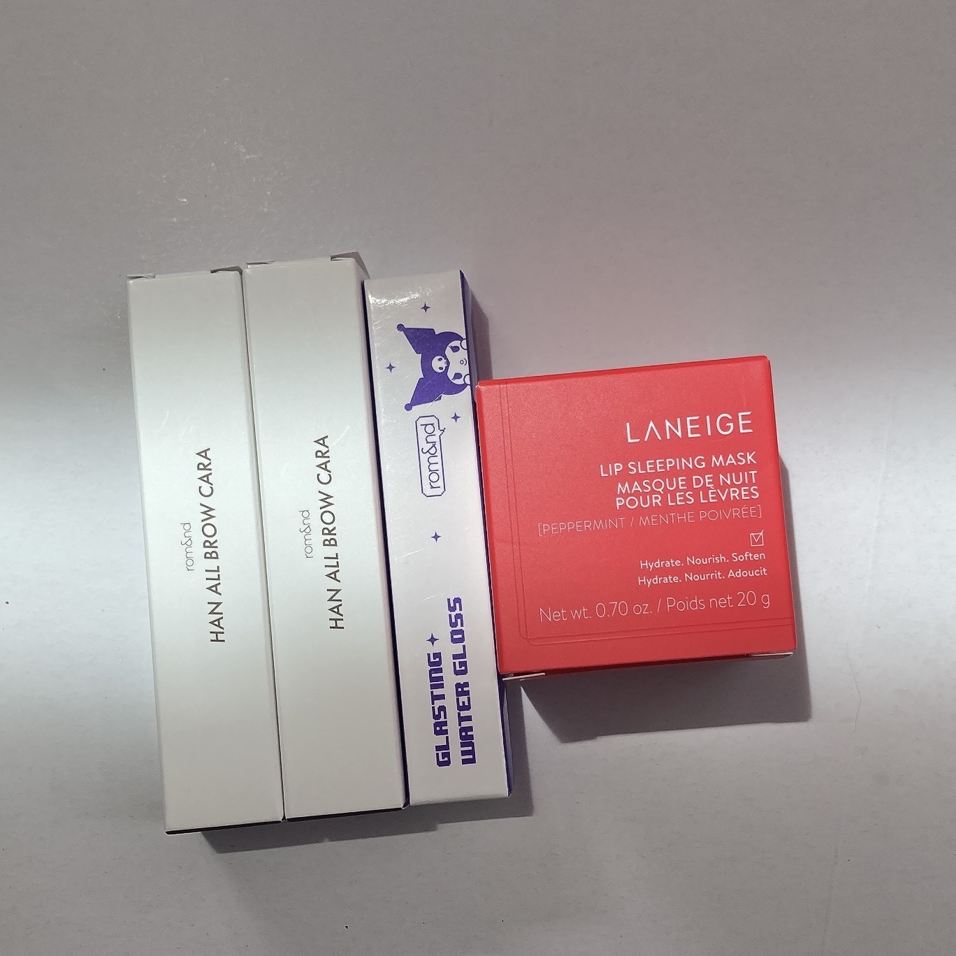 グラスティングウォーターグロス/rom&nd/リップグロスを使ったクチコミ（1枚目）