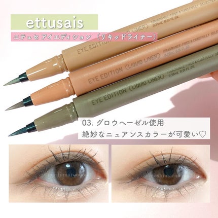 エテュセ アイエディション(リキッドライナー)/ettusais/リキッドアイライナーを使ったクチコミ(6枚目)
