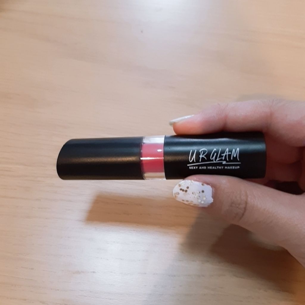 UR GLAM　CREAMY LIPSTICK EX レッドピンク/U R GLAM/口紅を使ったクチコミ（1枚目）