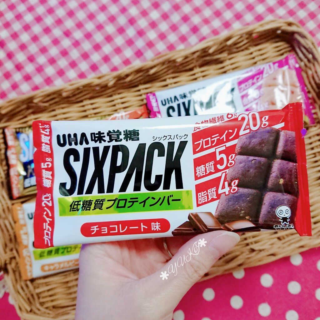 SIXPACK プロテインバー/UHA味覚糖/プロテインバーを使ったクチコミ(6枚目)
