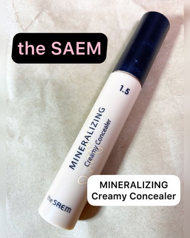 the SAEM　
ミネレライジング クリーミー コンシーラー　1.5　カプチーノ

オイルのような潤いで肌に馴染むコンシーラー

新大久保のショップで購入して使ってみたは良いものの色が濃すぎて使わなく