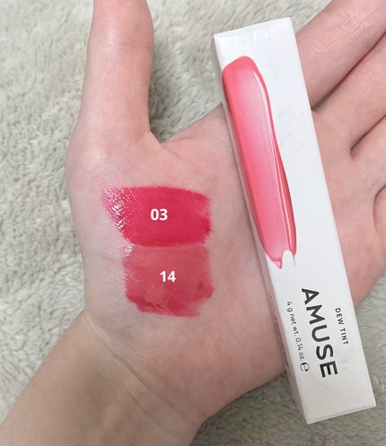 デューティント/AMUSE/リップティントを使ったクチコミ(2枚目)