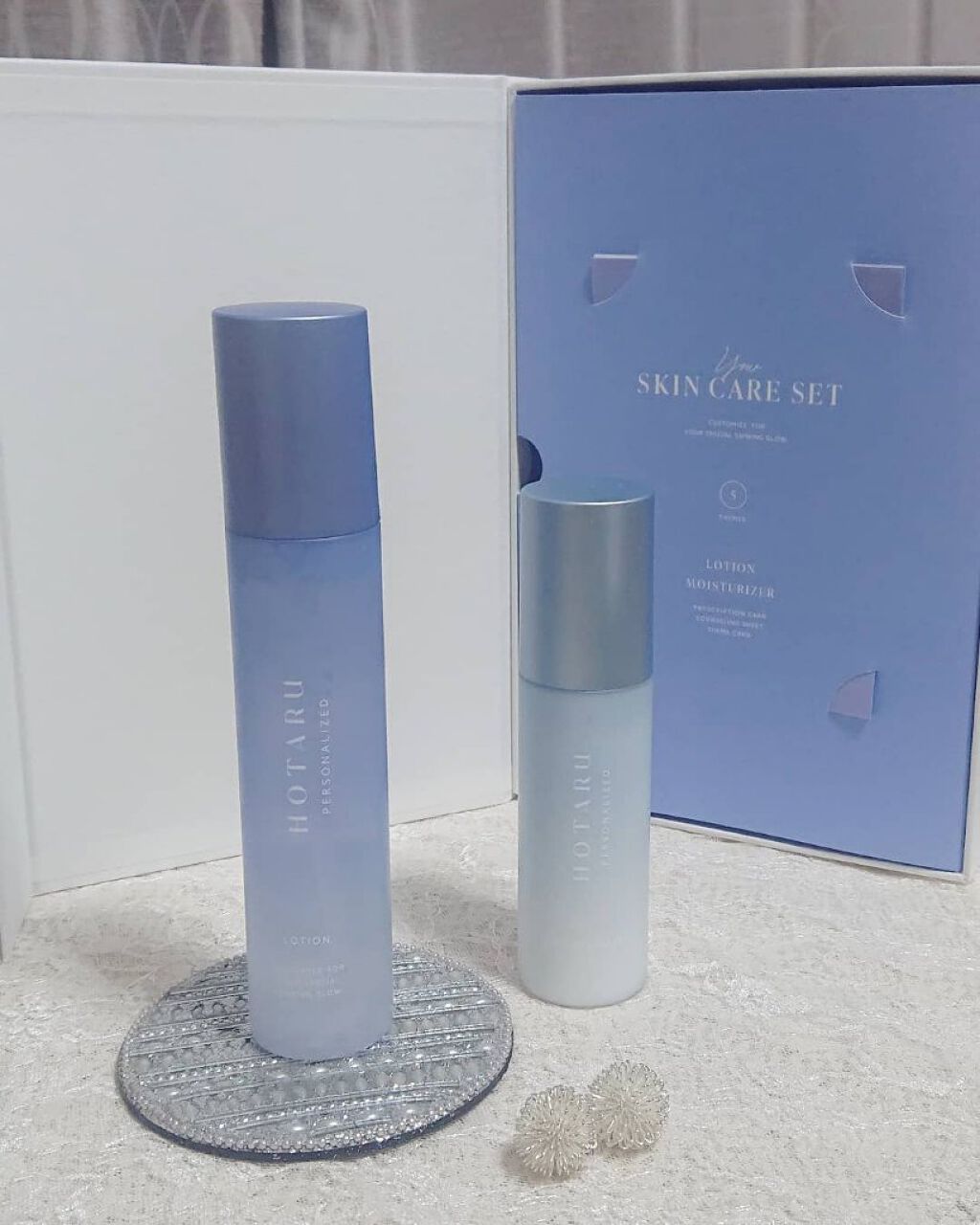  HOTARU PERSONALIZED LOTION／MOISTURIZER /HOTARU PERSONALIZED/スキンケアキットを使ったクチコミ（1枚目）