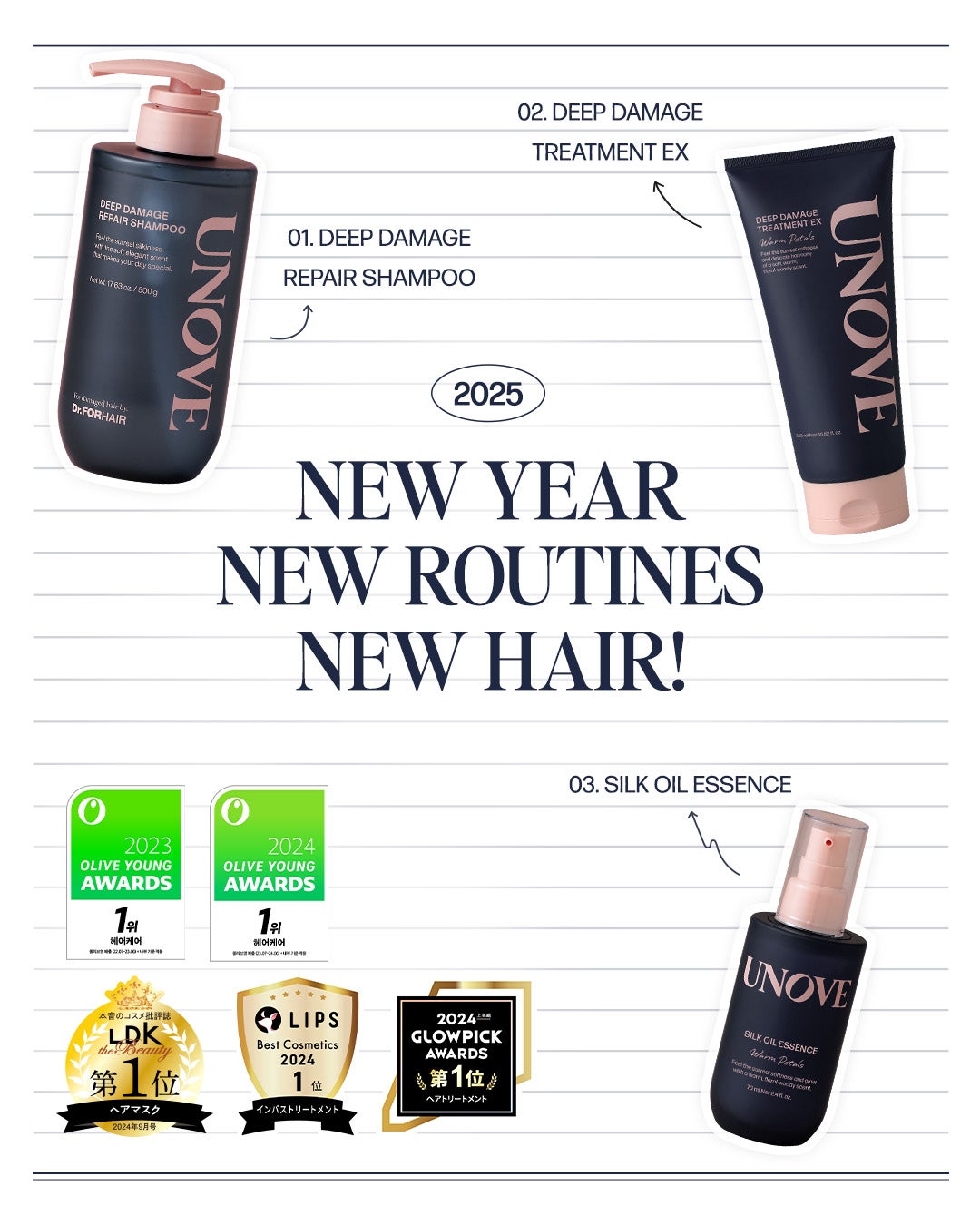 ディープダメージトリートメントEX/UNOVE/洗い流すヘアトリートメントを使ったクチコミ(2枚目)