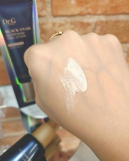 ブラックスネイルグルタチオントーンアップサン/Dr.G/日焼け止めクリームを使ったクチコミ(4枚目)