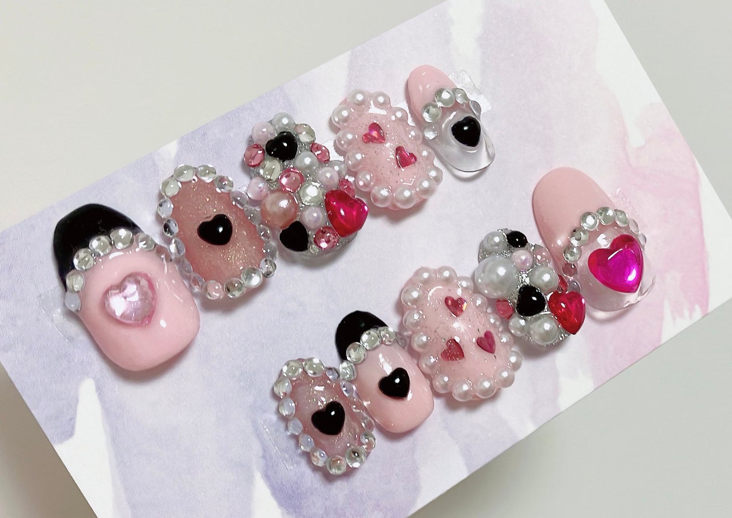 ネイルチップオーバルタイプ/DAISO/ネイルチップ・パーツを使ったクチコミ(5枚目)