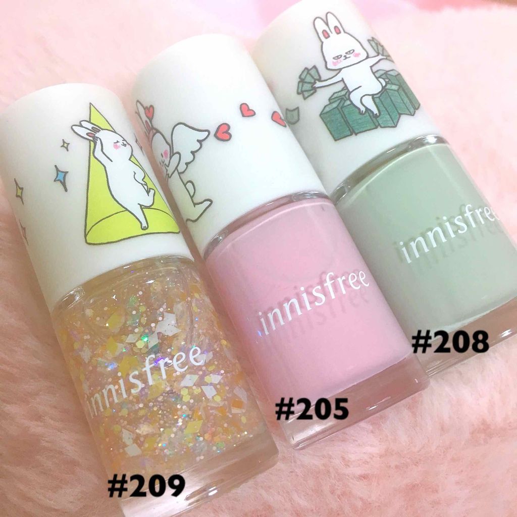 リアルカラーネイル/innisfree/マニキュアを使ったクチコミ（2枚目）