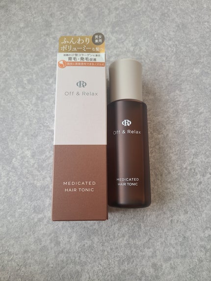 OR 薬用育毛剤/Off&Relax/頭皮ローションを使ったクチコミ(1枚目)