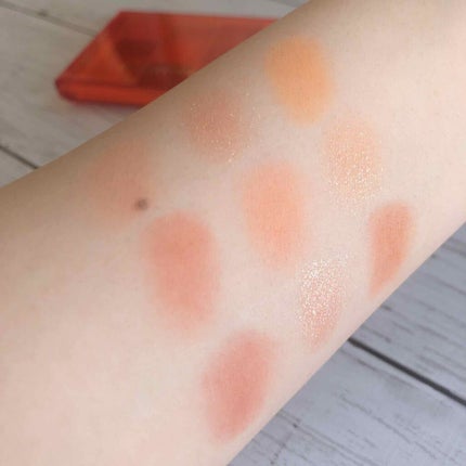 ジューシーオレンジパレット/innisfree/アイシャドウパレットを使ったクチコミ(3枚目)