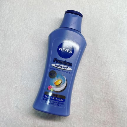 プレミアムボディミルク ホワイトニング【医薬部外品】 /ニベア/ボディミルクを使ったクチコミ(1枚目)