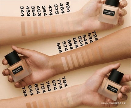 (旧)アンリミテッド ラスティング フルイド/shu uemura/リキッドファンデーションを使ったクチコミ(6枚目)