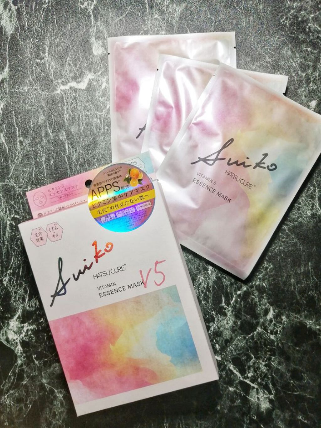SUIKO HC ビタミン5エッセンスマスク/SUIKO HATSUCURE/シートマスク・パックを使ったクチコミ（1枚目）