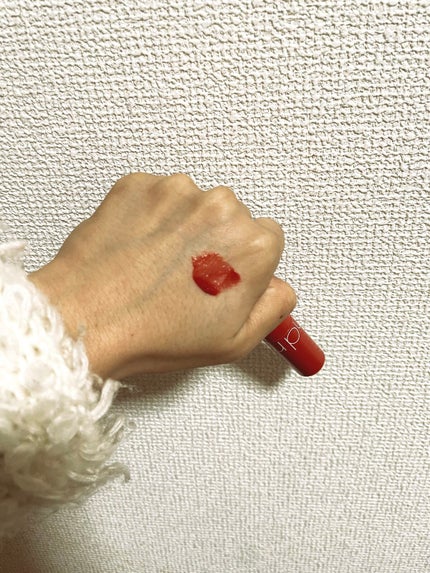 ジューシーラスティングティント/rom&nd/リップティントを使ったクチコミ(2枚目)