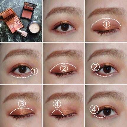 NUDE obsessions /Huda Beauty/アイシャドウパレットを使ったクチコミ(4枚目)