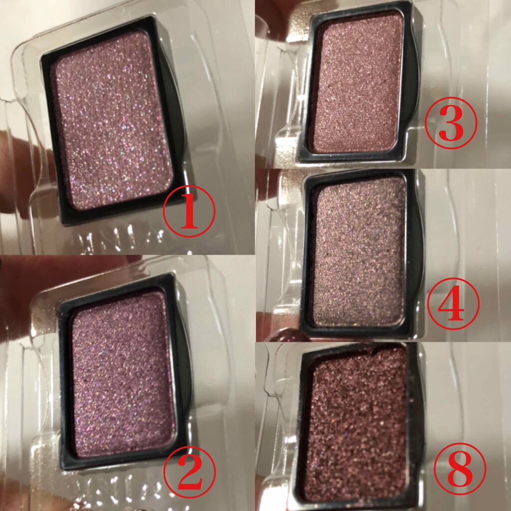 カスタムシャドウ/ドーリーウインク/単色アイシャドウを使ったクチコミ（3枚目）