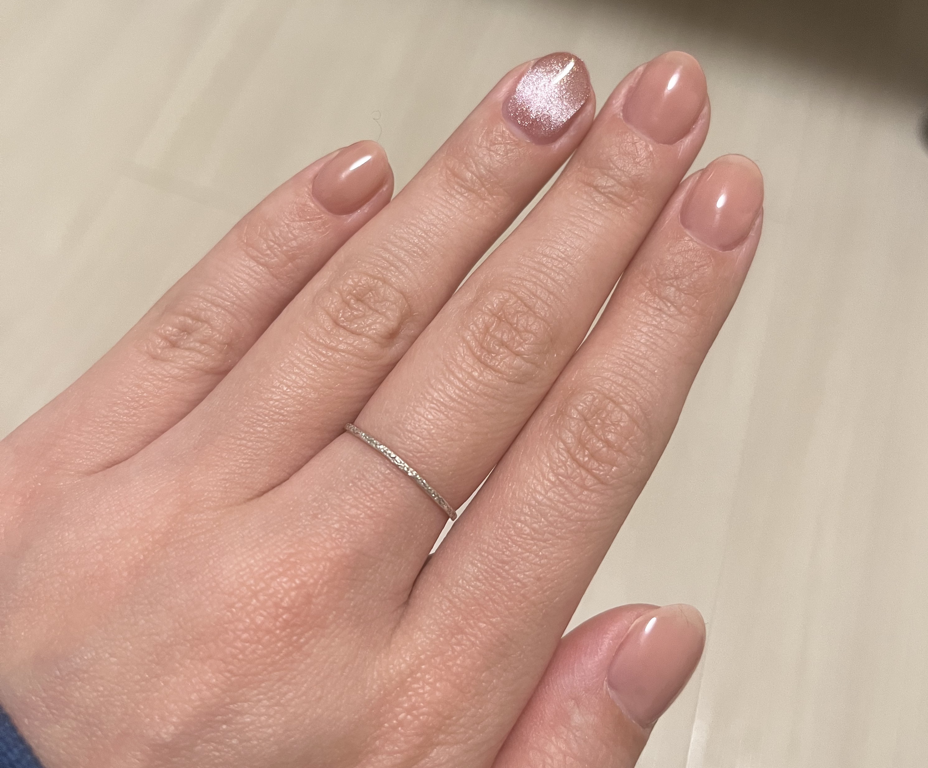 ナチュラルマグネットネイル 04/ネイル工房/ジェルネイルを使ったクチコミ（1枚目）