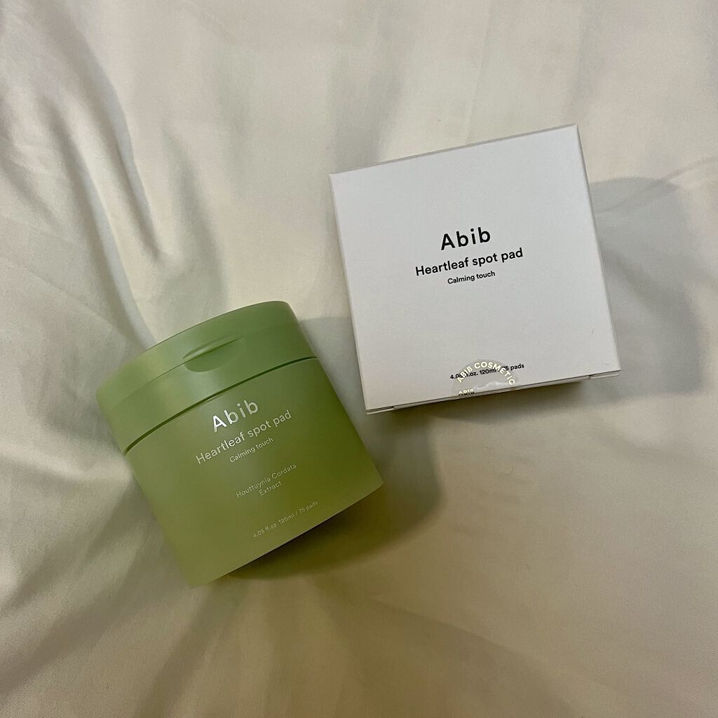 ドクダミカーミングタッチスポットパッド/Abib /トナーパッドを使ったクチコミ（1枚目）