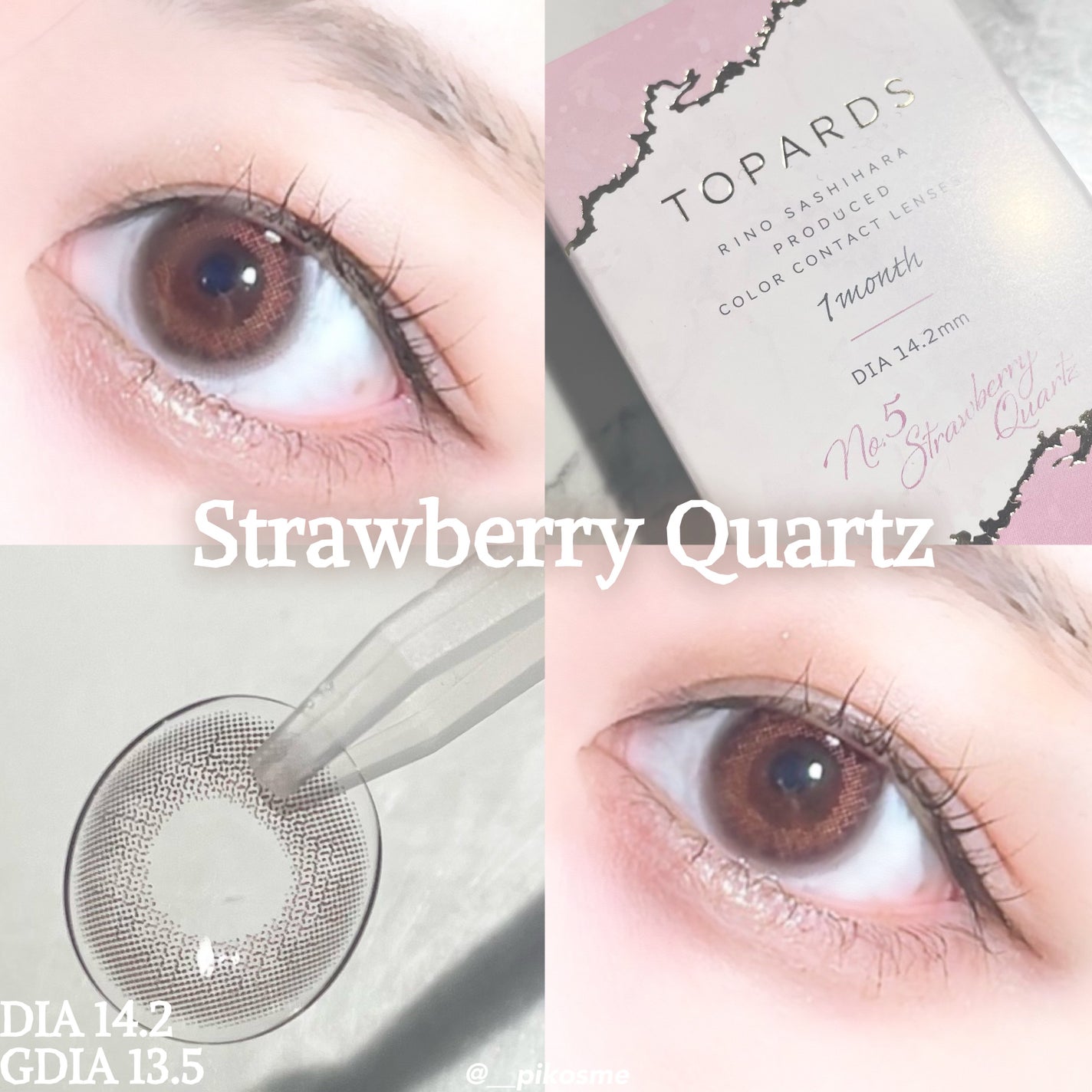 TOPARDS 1month/TOPARDS/1ヶ月(1MONTH)カラコンを使ったクチコミ(3枚目)