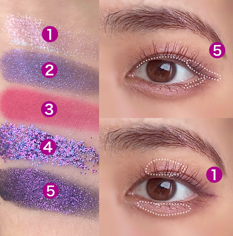 ロックザパーティ アイパレット/shu uemura/アイシャドウパレットを使ったクチコミ（3枚目）