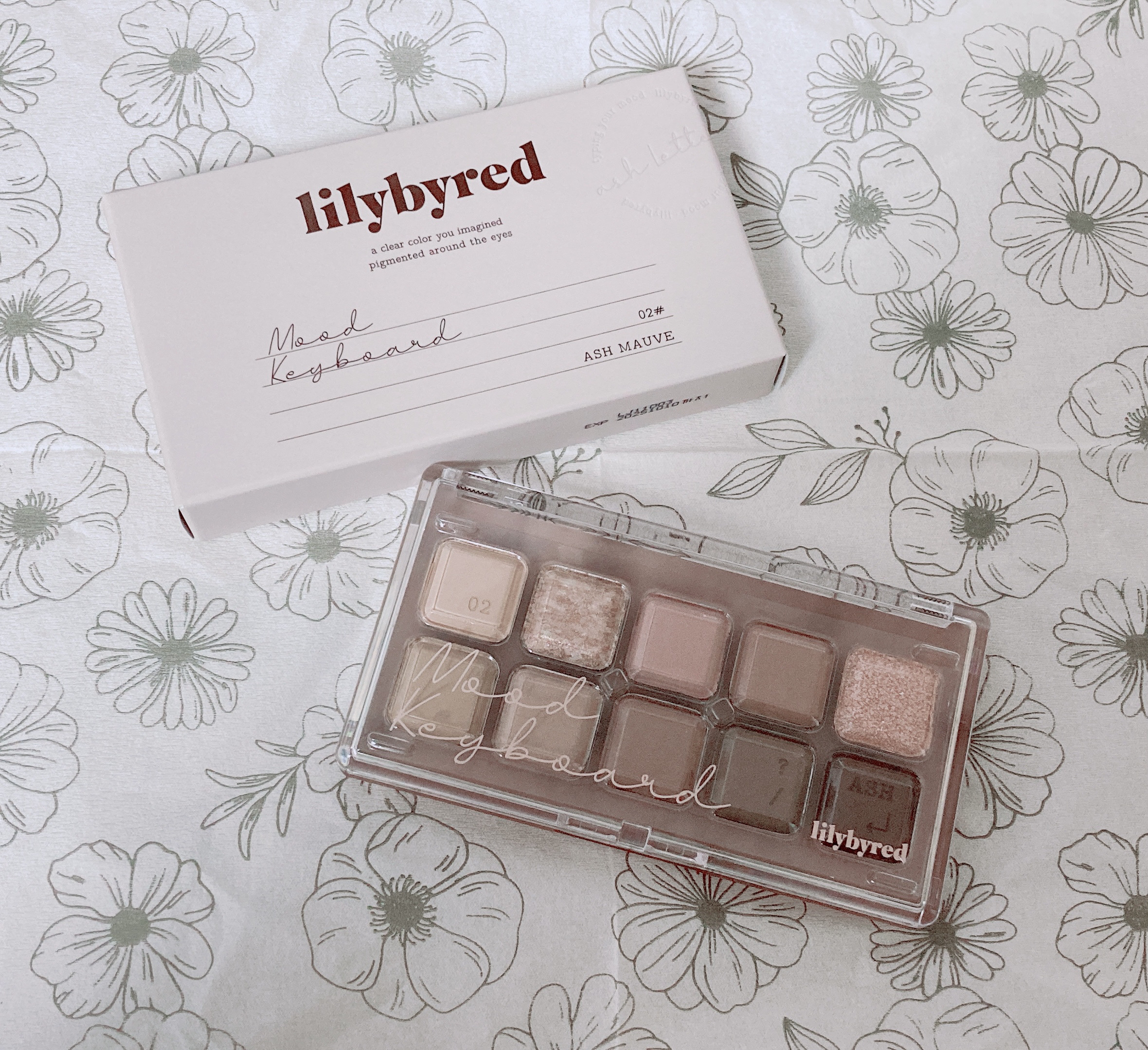 ムードキーボード/lilybyred/アイシャドウパレットを使ったクチコミ（1枚目）