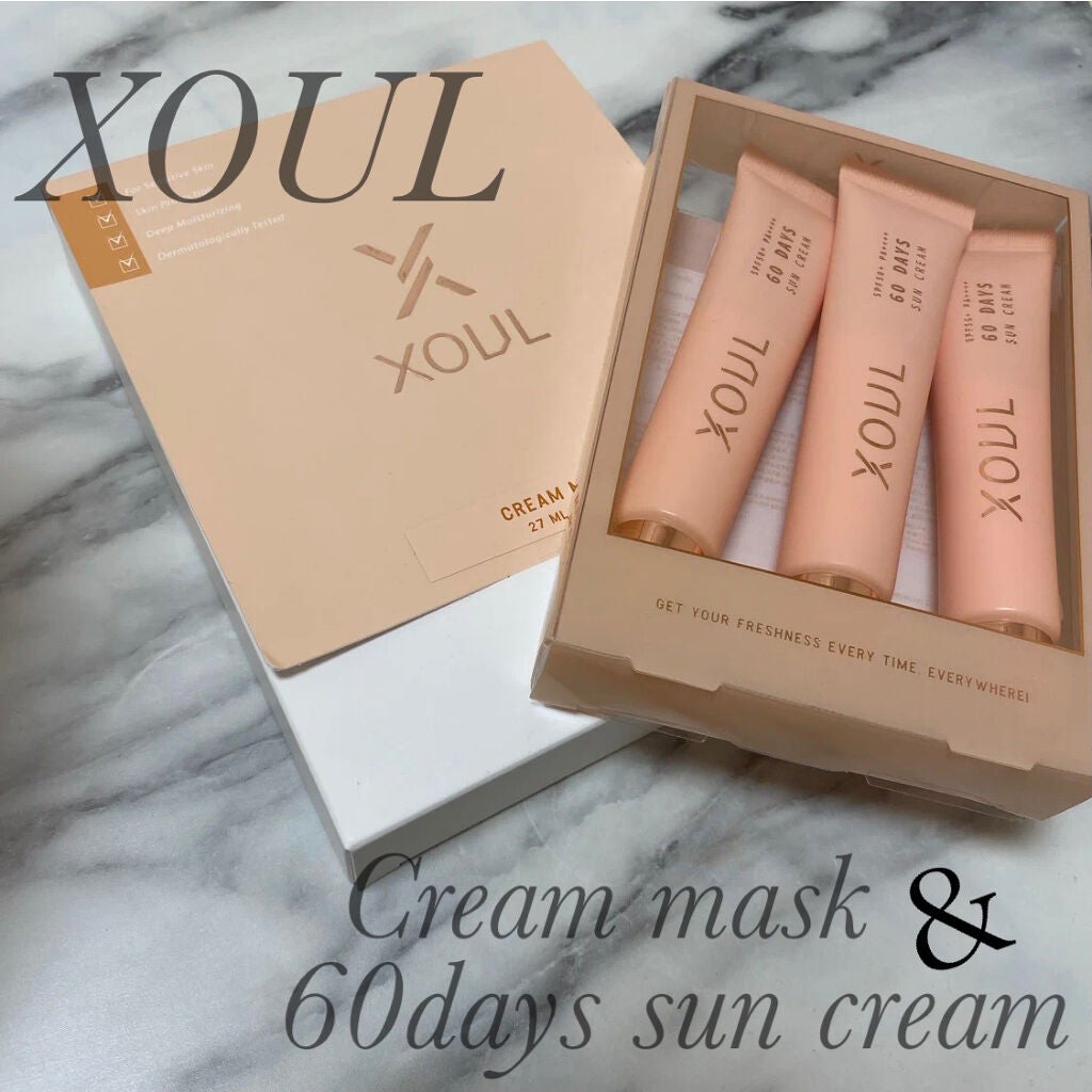 クリームマスク/XOUL/シートマスク・パックを使ったクチコミ(1枚目)