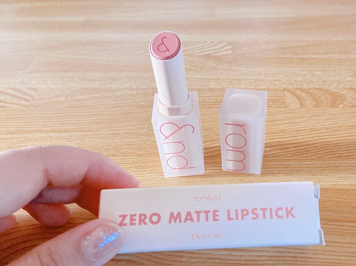 ゼロマットリップスティック/rom&nd/口紅を使ったクチコミ(1枚目)
