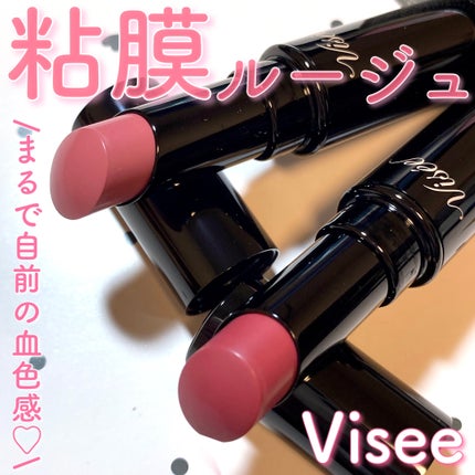 ネンマクフェイク ルージュ/Visée/口紅を使ったクチコミ(1枚目)