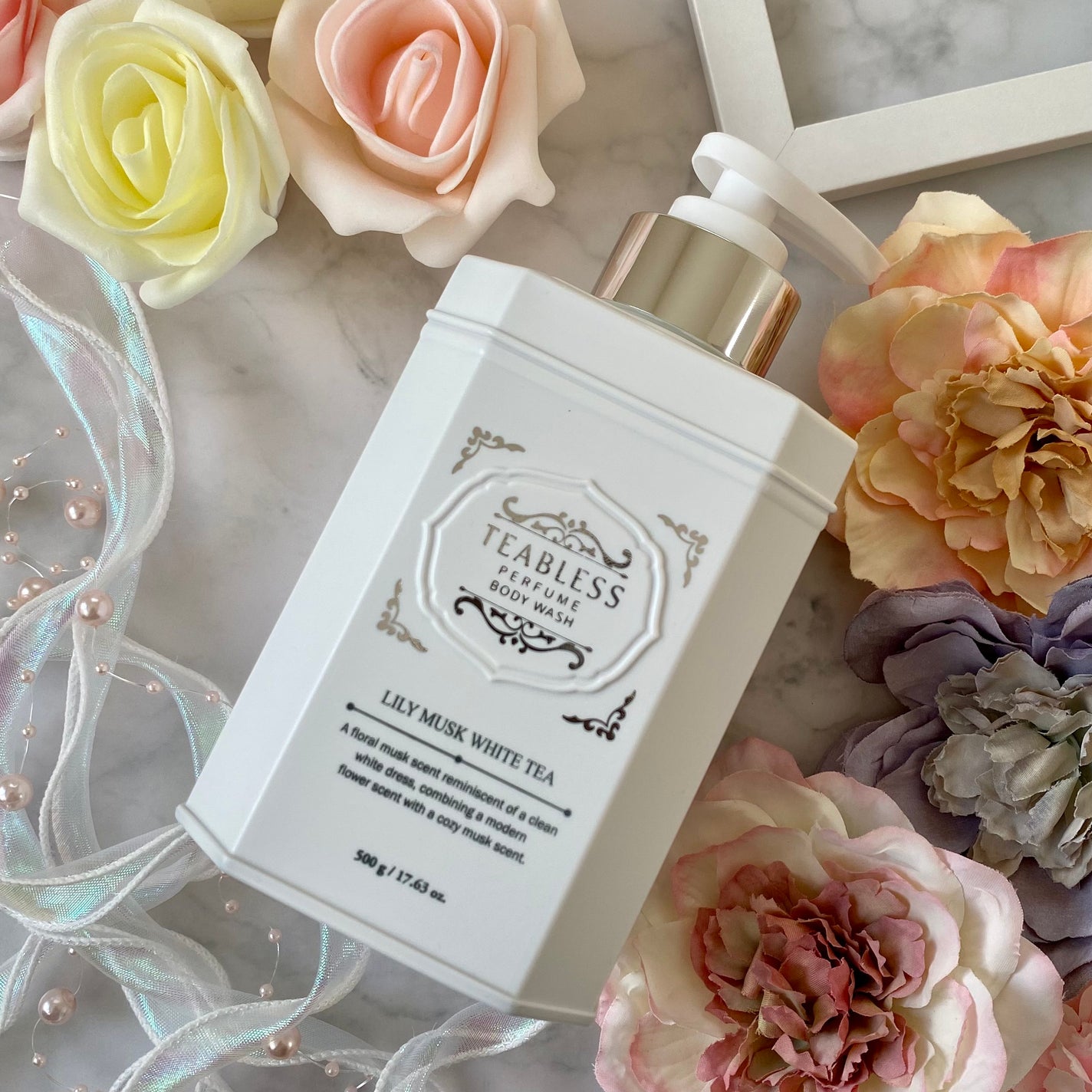 パフュームボディウォッシュ リリームスクホワイトティー/TEABLESS/ボディソープを使ったクチコミ(5枚目)