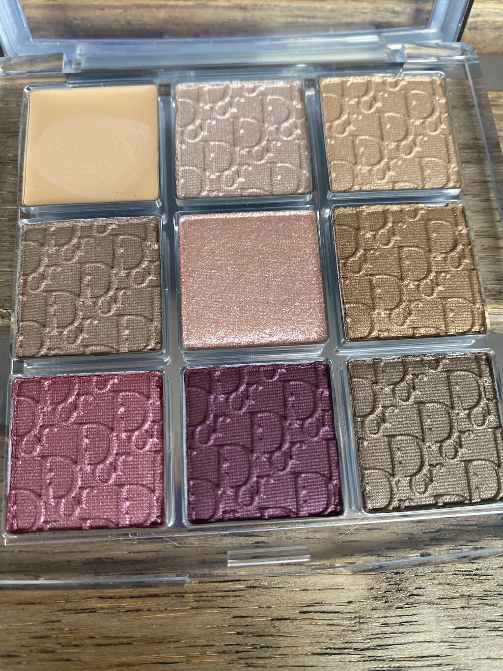 ディオール バックステージ アイ パレット 005  プラム（数量限定色）/Dior/アイシャドウパレットを使ったクチコミ（3枚目）
