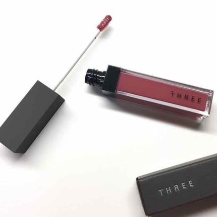 シマリング リップジャム/THREE/リップグロスを使ったクチコミ(1枚目)