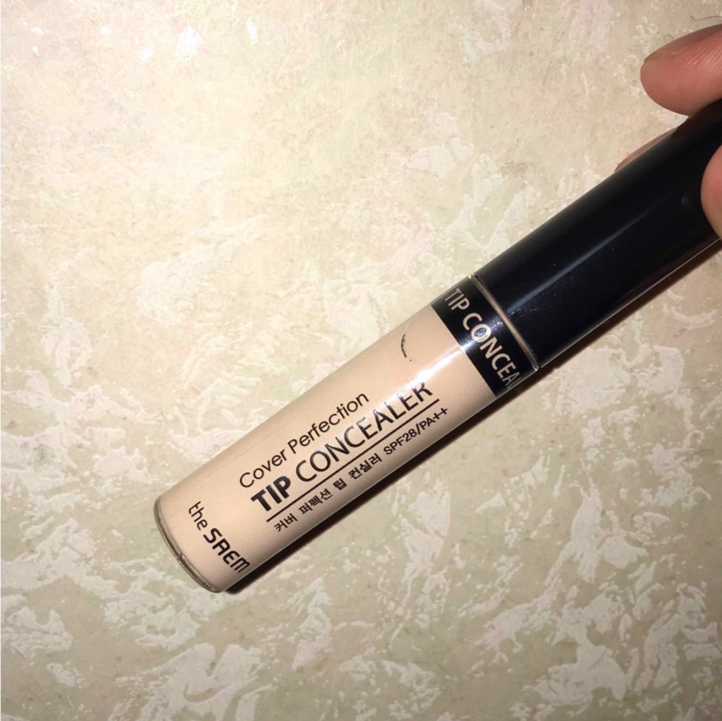 カバーパーフェクション チップコンシーラー/the SAEM/リキッドコンシーラーを使ったクチコミ（1枚目）