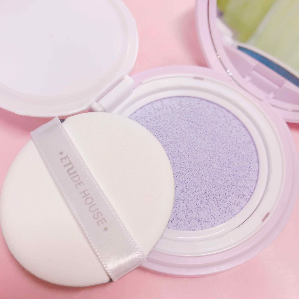 プレシャスミネラル マジカル エニークッション/ETUDE/化粧下地を使ったクチコミ(2枚目)