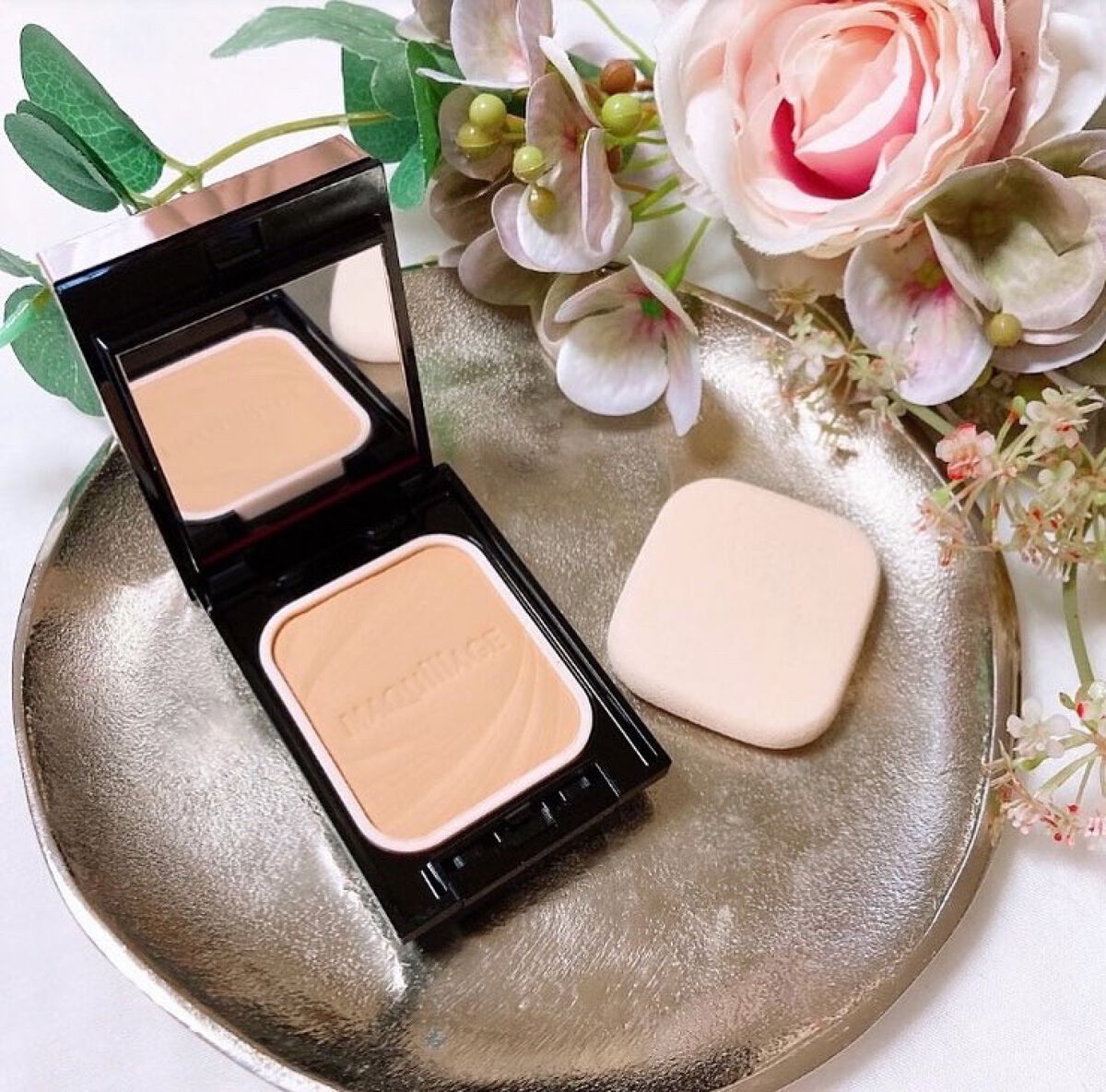 ドラマティックパウダリー EX/マキアージュ/パウダーファンデーションを使ったクチコミ（2枚目）