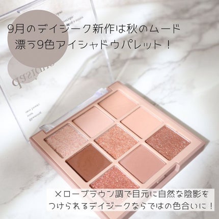 シャドウパレット/dasique/アイシャドウパレットを使ったクチコミ(2枚目)