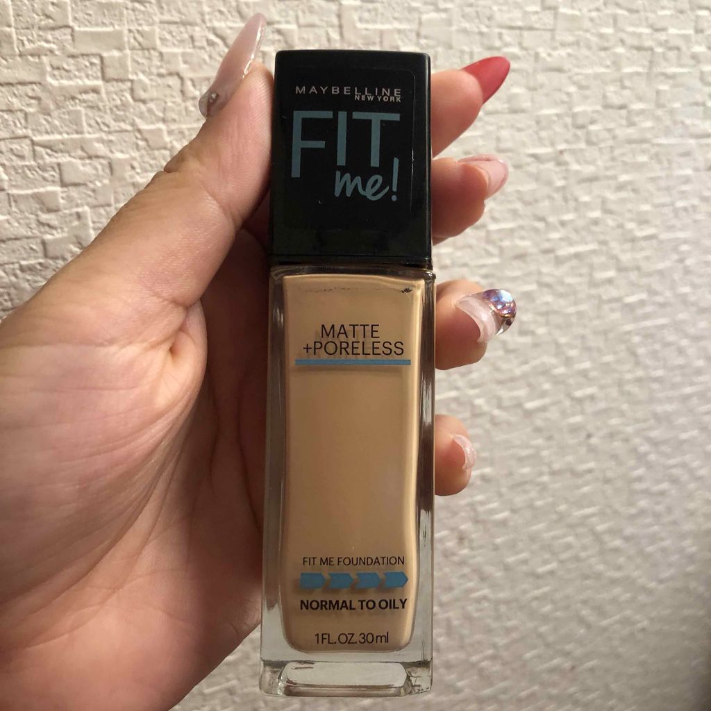 フィットミーリキッドファンデーション/MAYBELLINE NEW YORK/リキッドファンデーションを使ったクチコミ（1枚目）