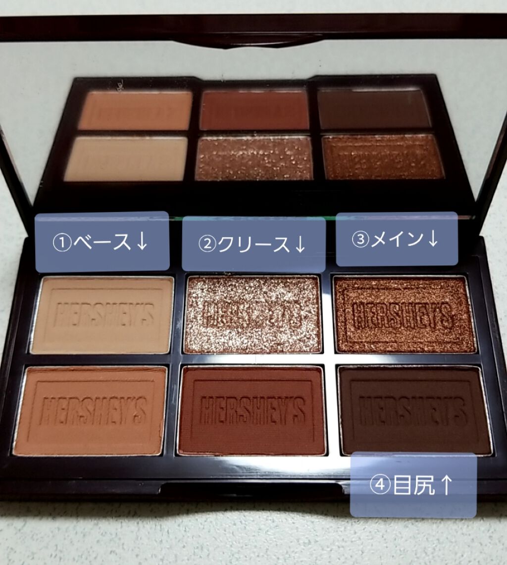 ハーシー プレイカラーアイズミニ/ETUDE/アイシャドウパレットを使ったクチコミ(2枚目)