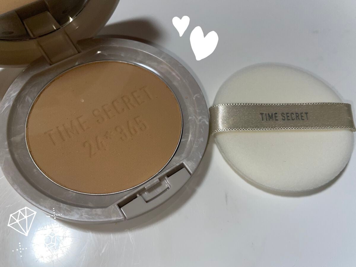 ミネラル 薬用プレストパウダー/TIME SECRET/プレストパウダーを使ったクチコミ(5枚目)
