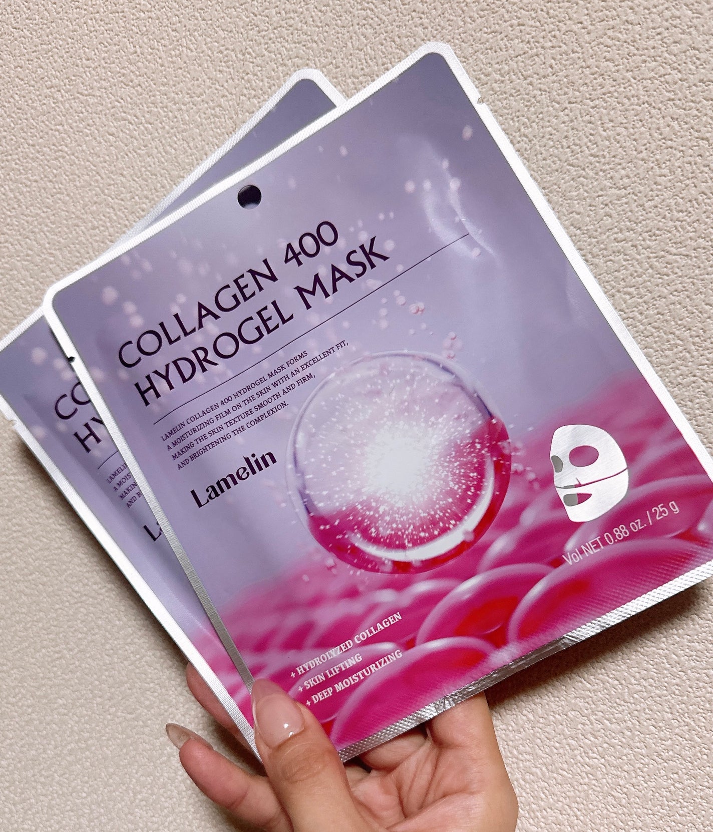 ପïଓ𝓡ⁱⁱ*❤︎ on LIPS 「✔LamelinCOLLAGEN400HYDROGELMASK..」(1枚目)