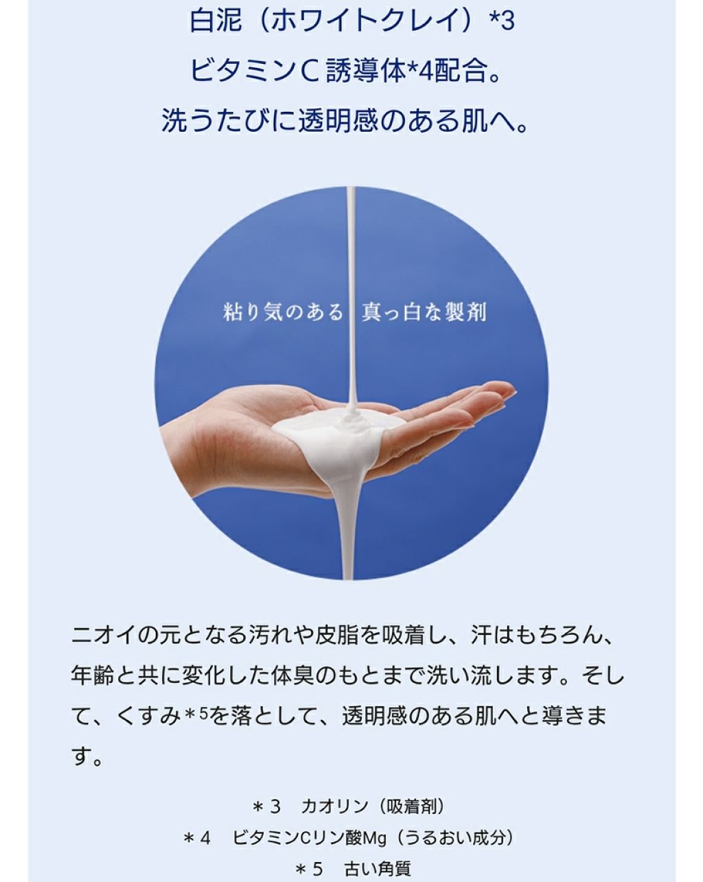 デオコ 薬用ボディクレンズ/DEOCO(デオコ)/ボディソープを使ったクチコミ(3枚目)