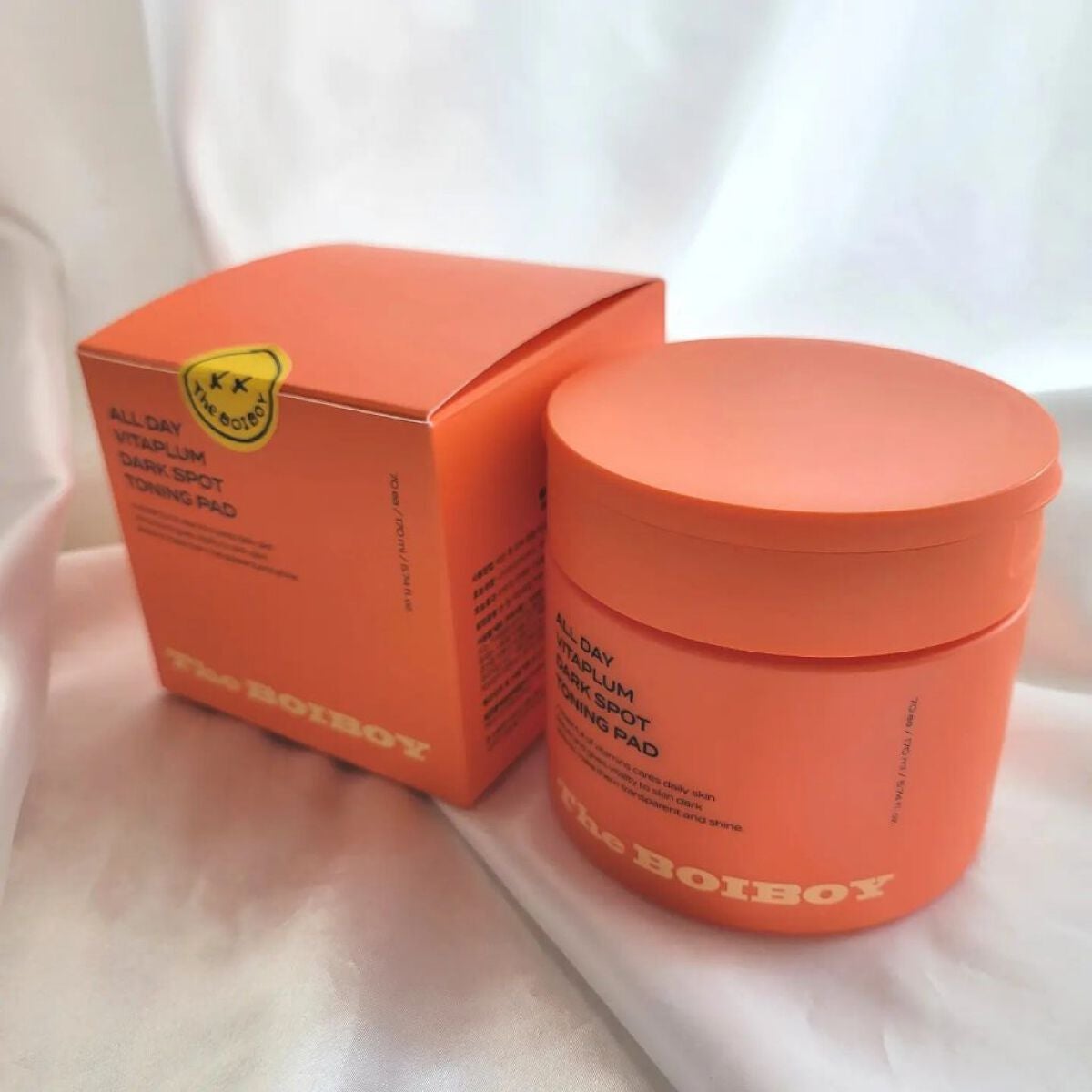オールデイビタプラムスポットトーニングパッド/TheBOIBOY/トナーパッドを使ったクチコミ(7枚目)