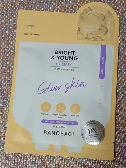 DXマスク ブライト & ヤング/BANOBAGI/シートマスク・パックの画像